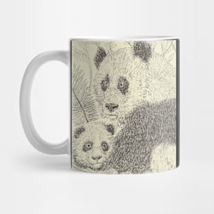 Panda bears Mug